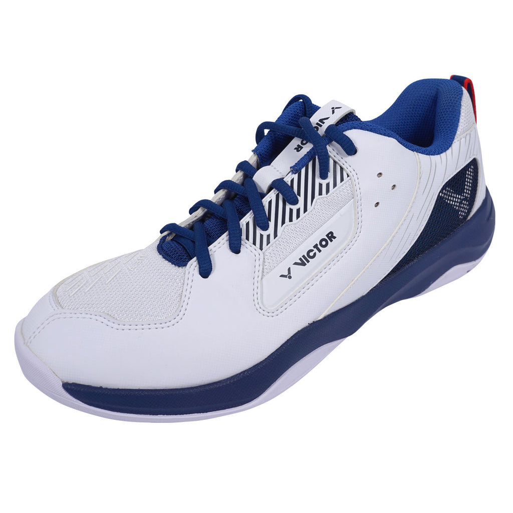 Victor A311 (White/Nautical Blue) Badminton Shoes [CLEARANCE]