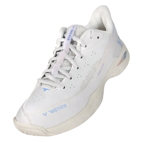 Victor A600F AT (Pearly White) Ladies Badminton Shoe