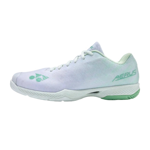 Yonex Aerus Z WIDE White/Green (2026 Colorway) UNISEX Badminton Shoes [Pre-Order]