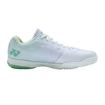 Yonex Aerus Z WIDE White/Green (2026 Colorway) UNISEX Badminton Shoes [VIP Sale]