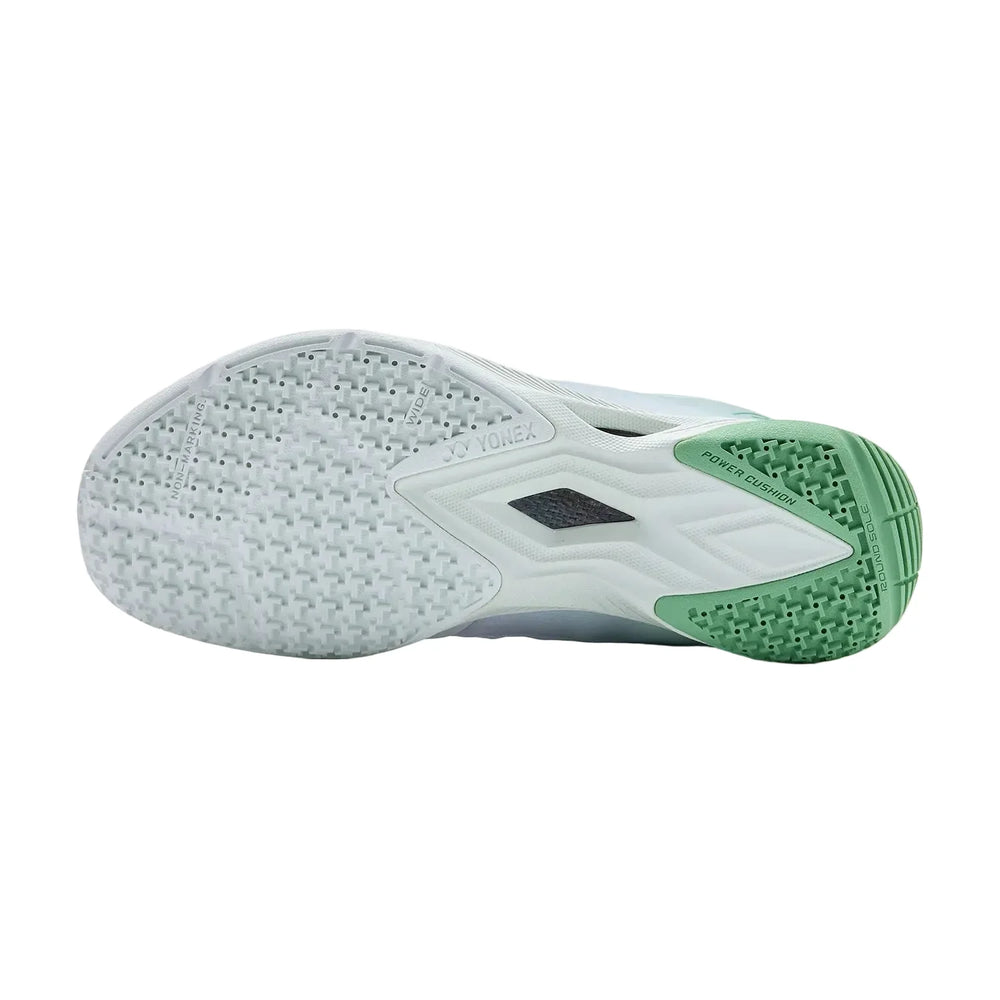 Yonex Aerus Z WIDE White/Green (2026 Colorway) UNISEX Badminton Shoes [VIP Sale]