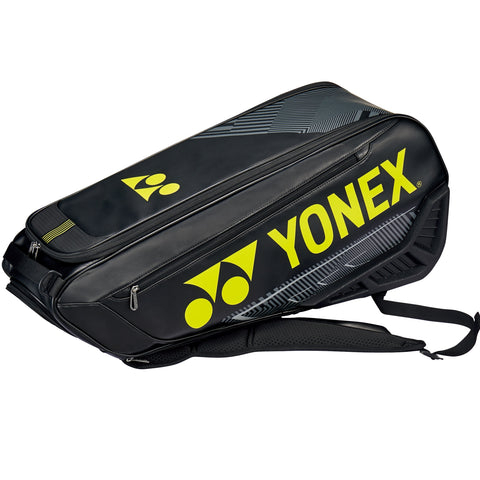 Yonex EXPERT Series Badminton Bag Black/Yellow (Medium - 6pcs)