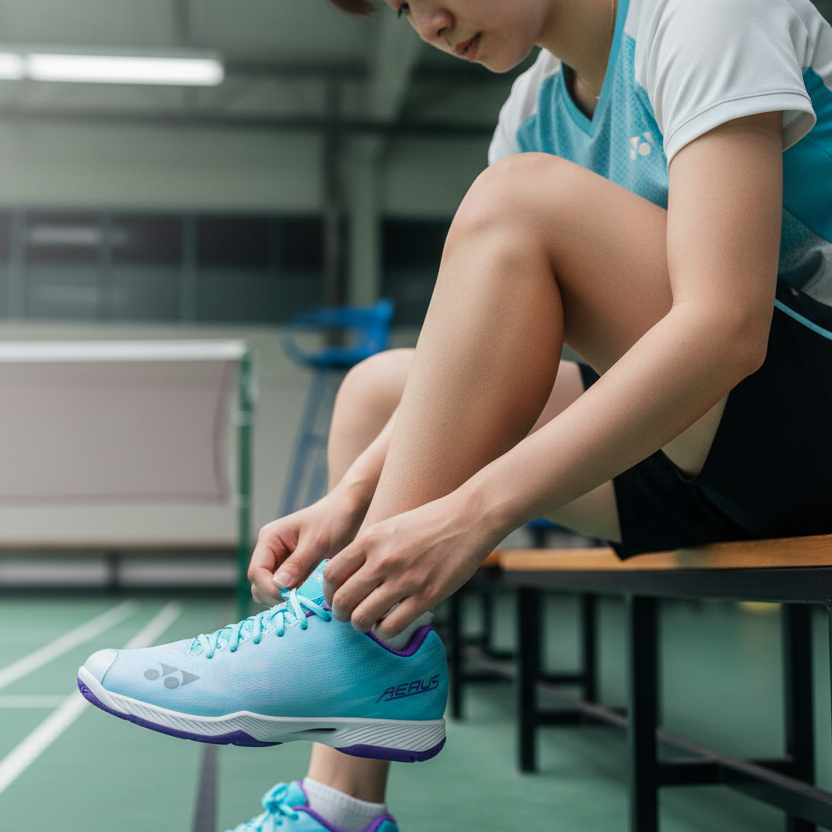 尤尼克斯 Power Cushion Aerus Z 女士限量版（靛蓝色）羽毛球鞋