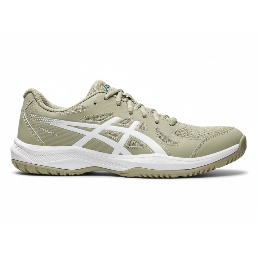 ASICS Upcourt 6 (Khaki/White) Men Badminton Shoes