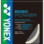 Yonex BG 80 Power Badminton String (White)