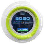 Yonex BG80 Yellow 200m Reel Badminton String