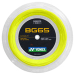 Yonex BG65 200m Reel (White) Badminton String