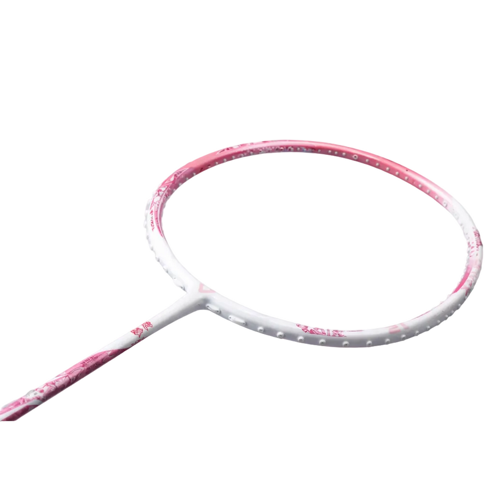 Victor Drive X 12 WTF Limited Edition (White/Pink) 83 grams Badminton Racquet