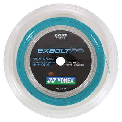 Yonex Exbolt 63 200m Reel Badminton String (Mint)