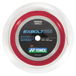 Yonex Exbolt 63 200m Reel Badminton String (Ruby Red)