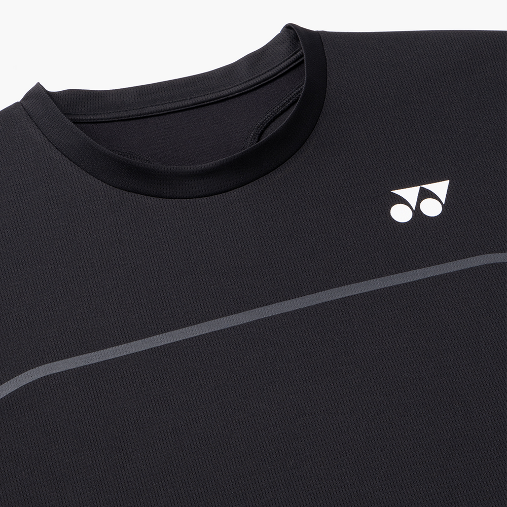 Yonex Unisex Logo T Shirt (Black) 10728