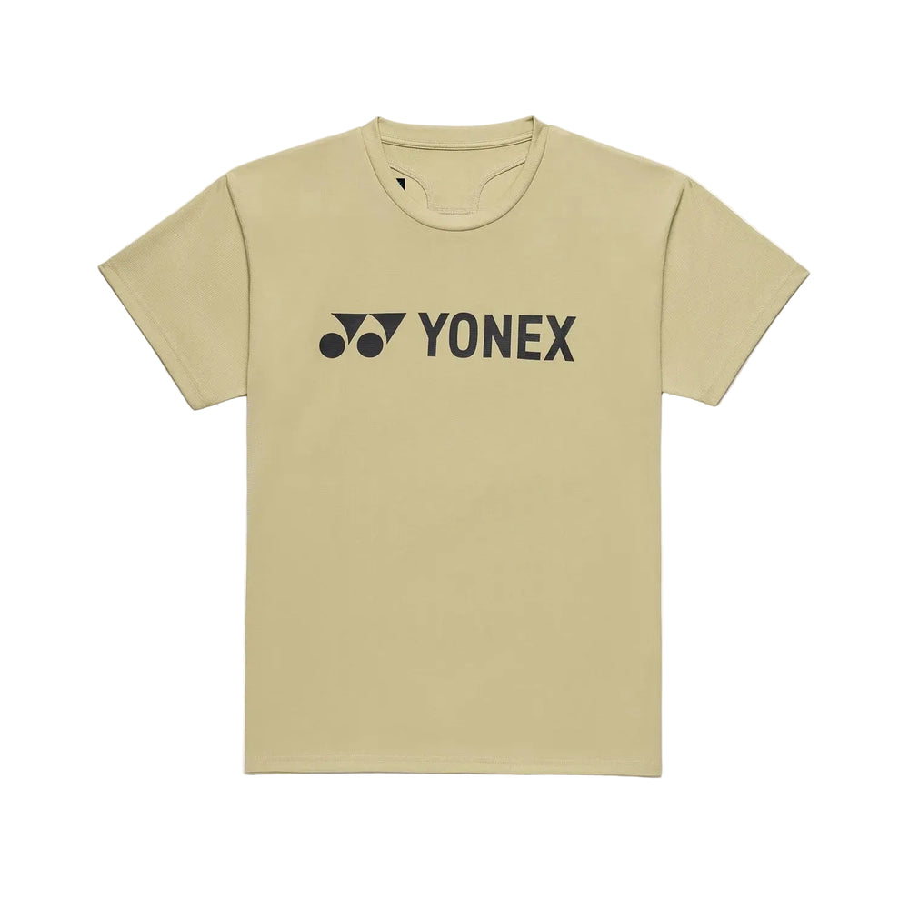 Yonex Classic Logo Print UNISEX T Shirt (Khaki Beige) 16856
