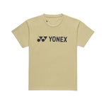 Yonex Classic Logo Print UNISEX T Shirt (Khaki Beige) 16856