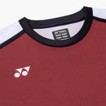 Yonex 2026 Unisex Competition T Shirt 16868 (Smoke Red)