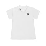 Yonex Women's V-Neck Badminton T Shirt 20961 (White)
