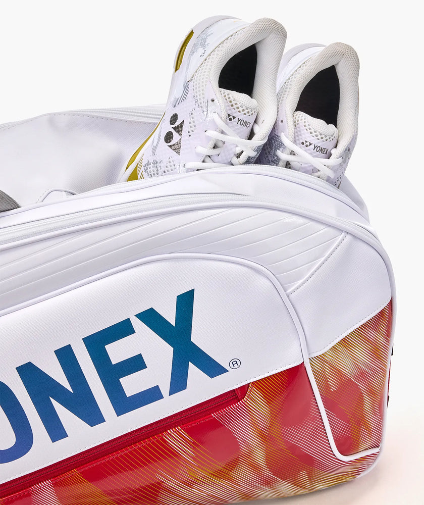 Yonex EXPERT Racquet Bag White (Medium - 6pcs)