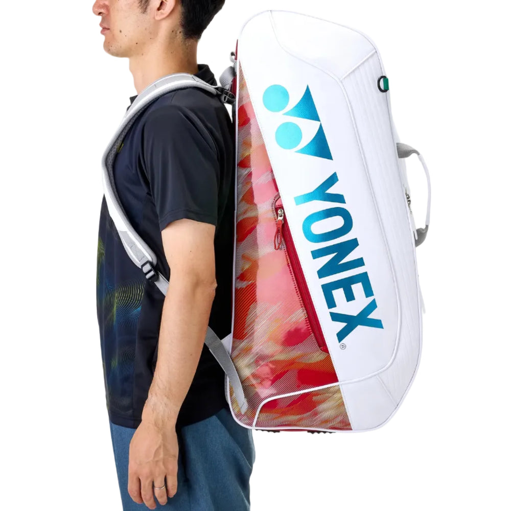 Yonex EXPERT Racquet Bag White (Medium - 6pcs)