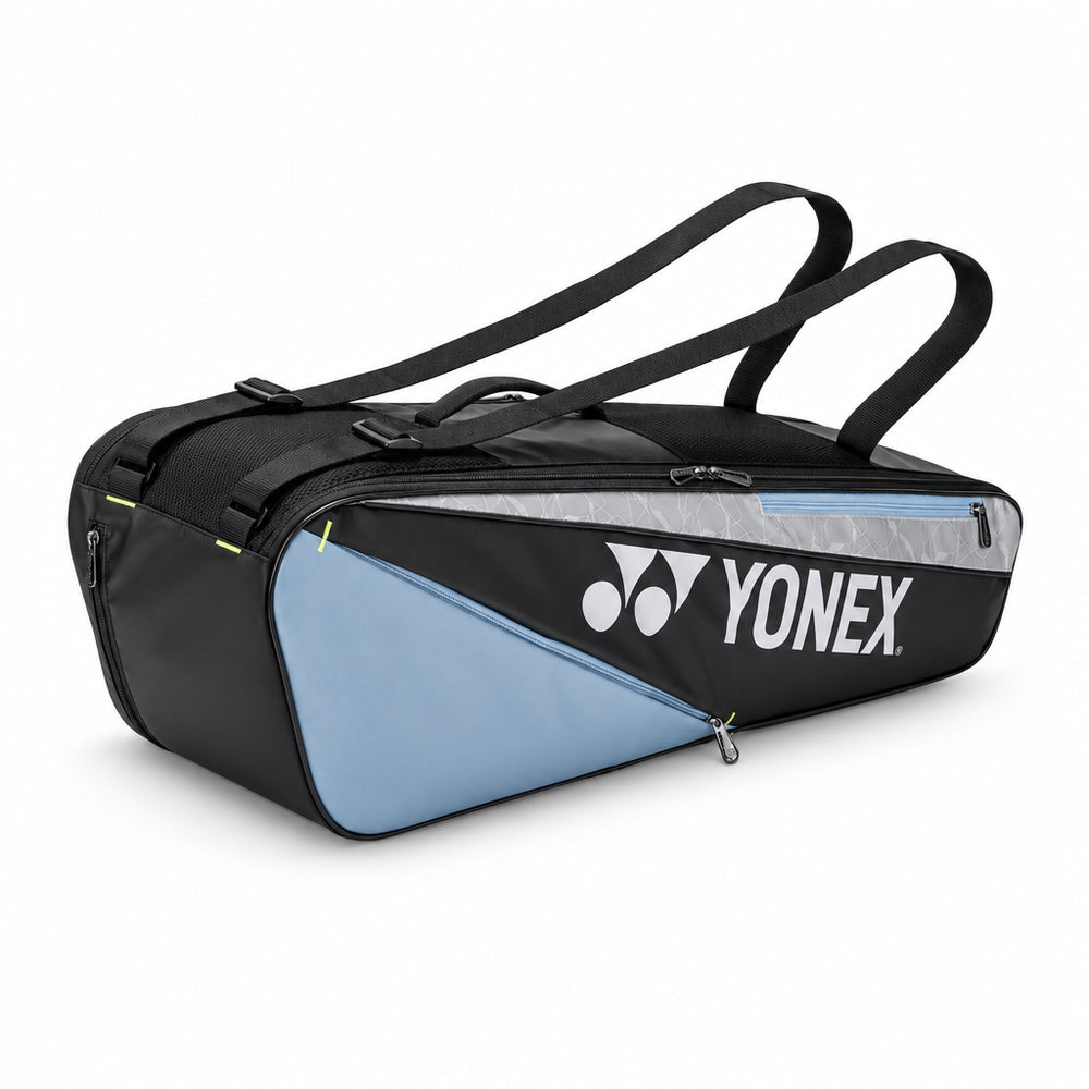 Yonex Club Series Badminton Racquet Bag (6pcs Black/Blue)