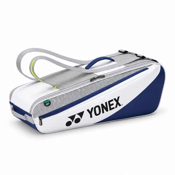 Yonex Club Series 6pcs Medium Racquet Bag (White/Blue)