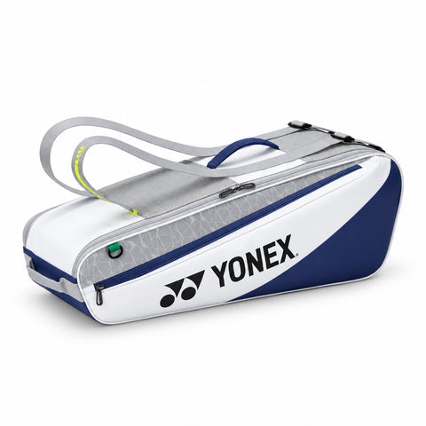 Yonex Club Series 6pcs Medium Racquet Bag (White/Blue)