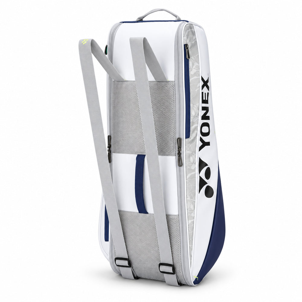 Yonex Club Series 6pcs Medium Racquet Bag (White/Blue)
