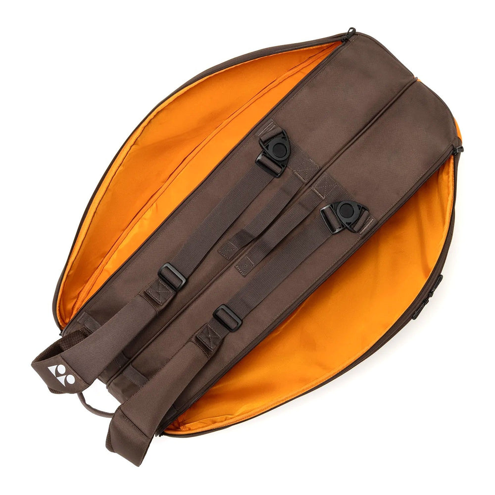 Yonex Pro Series Badminton Racquet Bag (6pcs Espresso Brown)