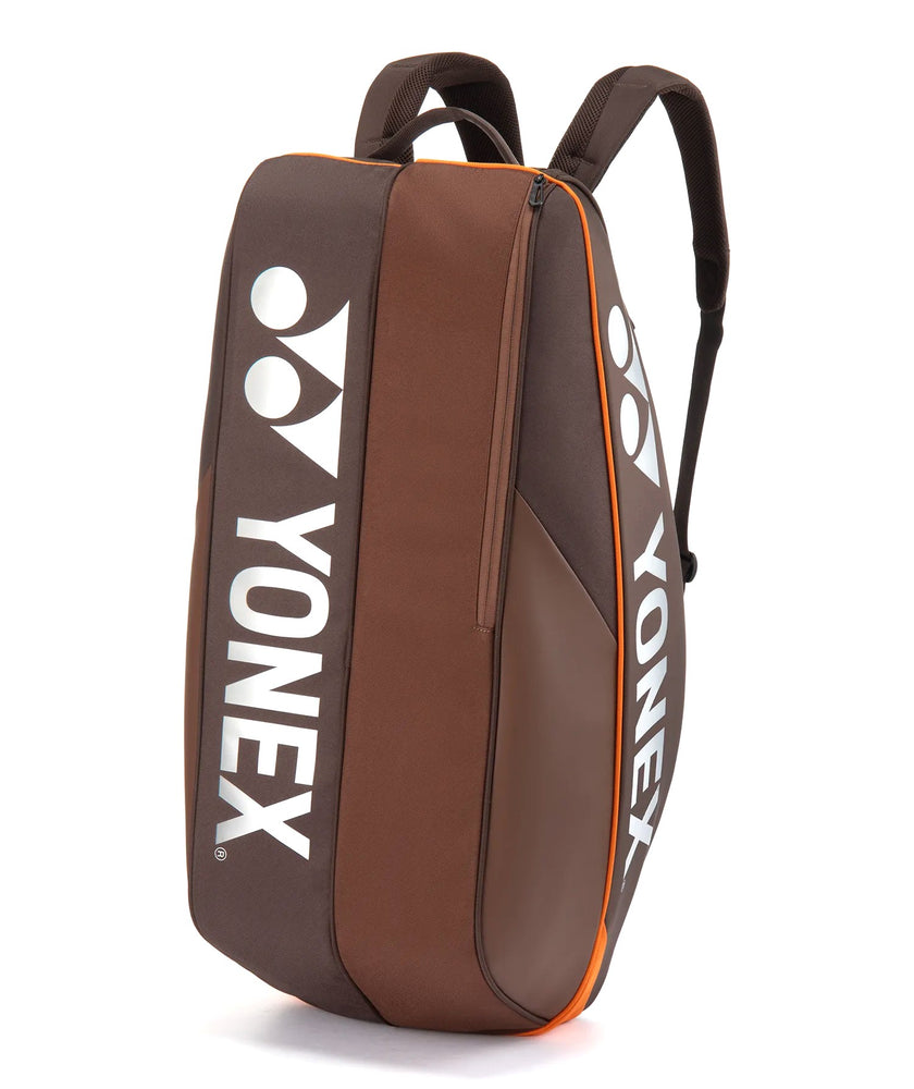 Yonex Pro Series Badminton Racquet Bag (6pcs Espresso Brown)