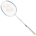 Yonex Nanoflare 001 Clear White/Sax (78 grams) Badminton Racquet