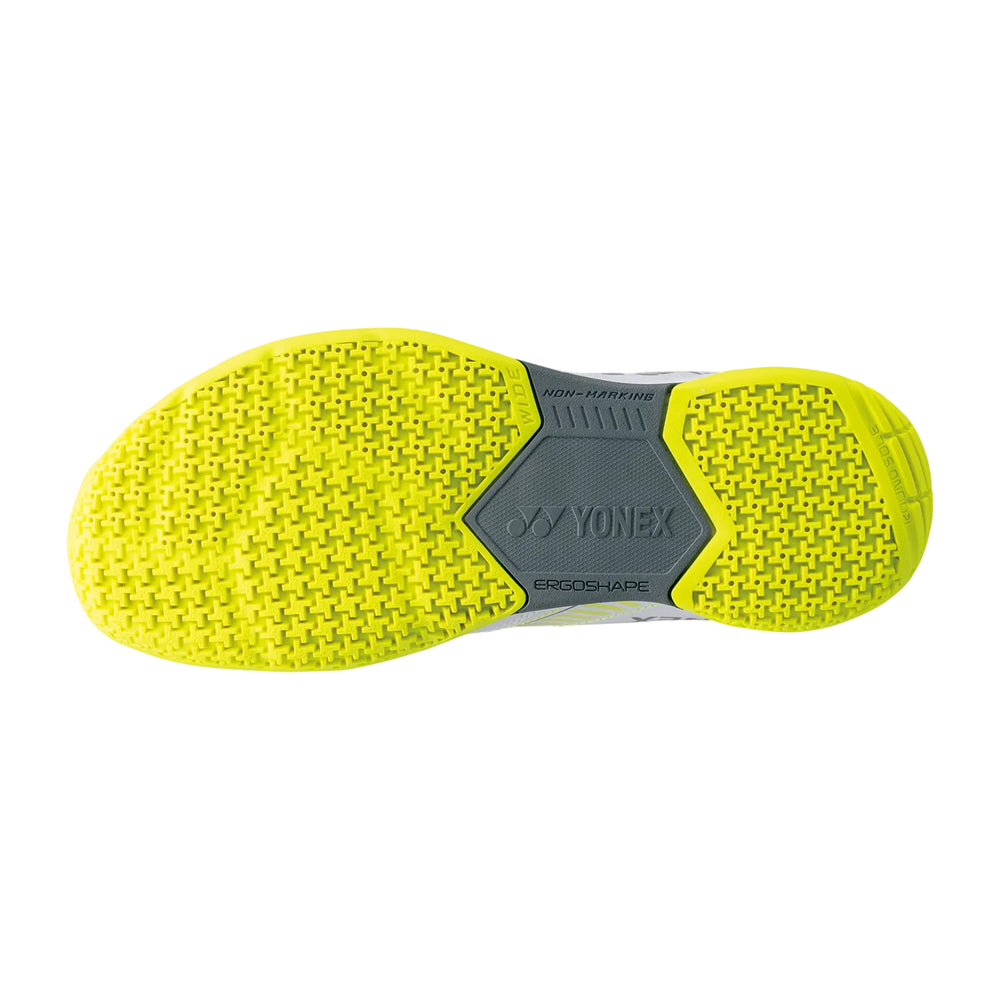 Yonex Power Cushion Strider Flow (White/Lime) WIDE Badminton Shoes