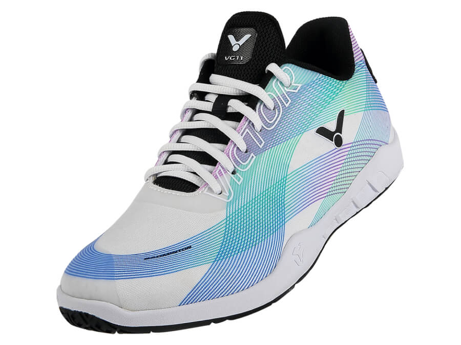 Victor VG11 (White) Unisex Badminton Shoes