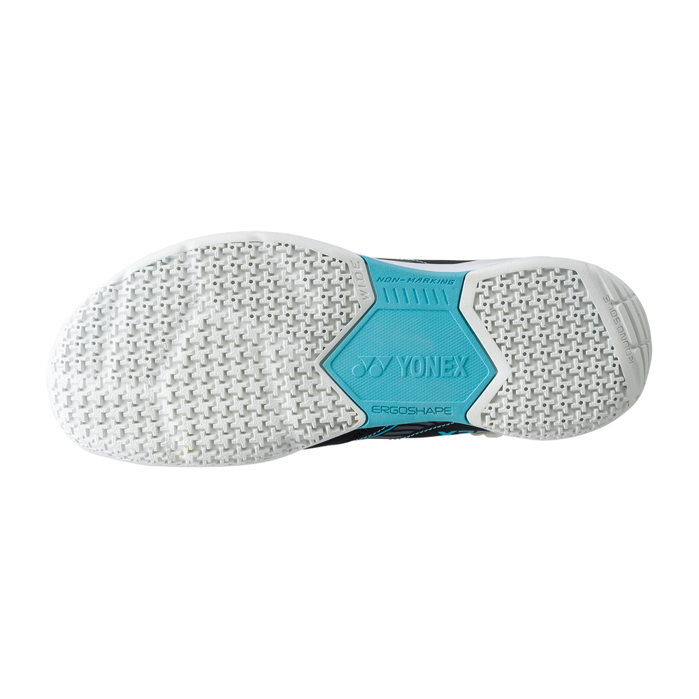 Yonex Power Cushion Strider Flow (Black/Blue) UNISEX WIDE Badminton Shoes
