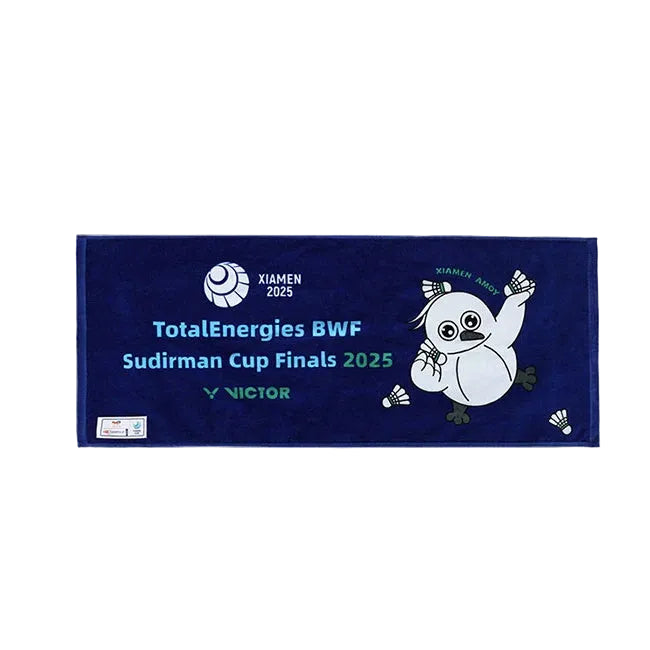Victor Sudirman Cup Sports Towel (Dark Blue)