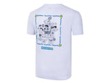 Victor X Doraemon Unisex T Shirt (T504DRM) White