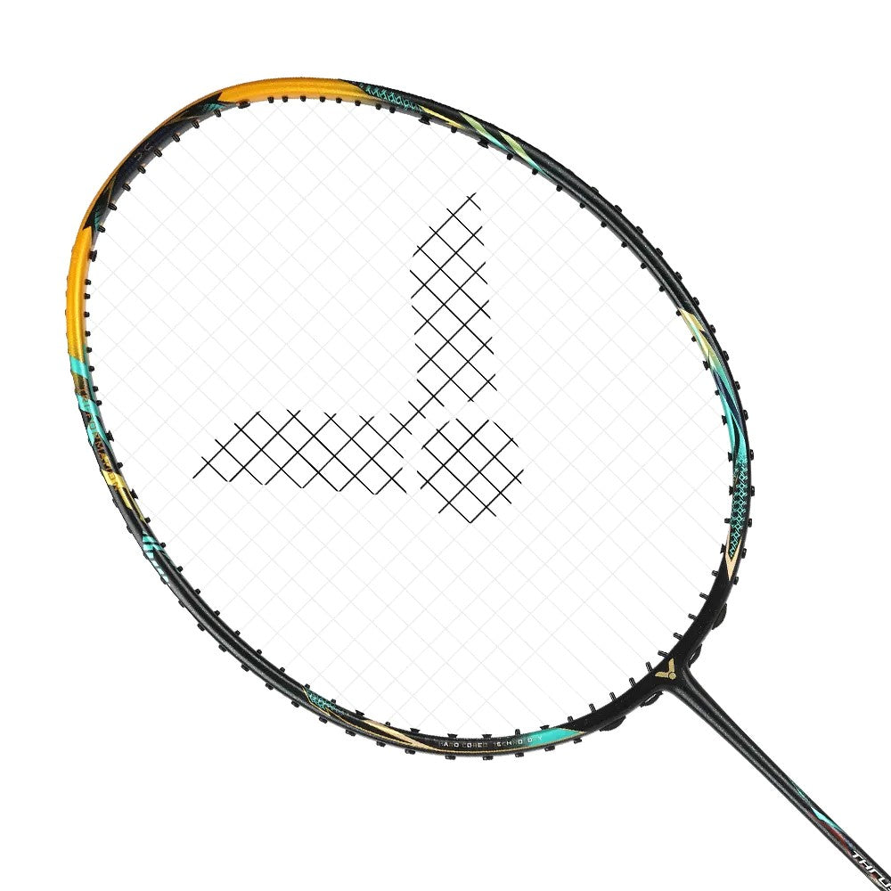 NEW 2026 Victor Thruster F C Ultra CX (Black/Gold) 83 grams Badminton Racquet