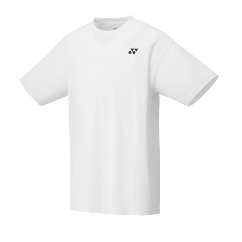 Yonex 基本标志男士 T 恤 (白色) YM0023 [清仓]