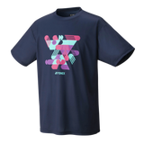 Yonex 2024 UNISEX Graphic T Shirt (Indigo Marine) YM0043