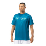 Yonex UNISEX Logo Print T Shirt YM0046 (Blue Green)