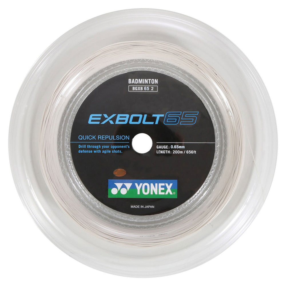 Yonex Exbolt 65 200m Reel Badminton String