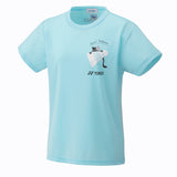 Yonex Japan Exclusive LADIES T Shirt Aqua Blue (MADE IN JAPAN)