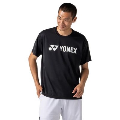 Yonex UNISEX Dry T Shirt 16891Y Black (MADE IN JAPAN)