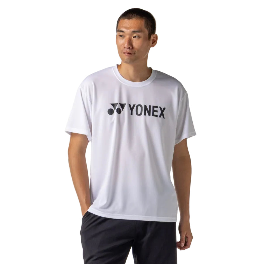 Yonex UNISEX Dry T Shirt 16891Y White (MADE IN JAPAN)