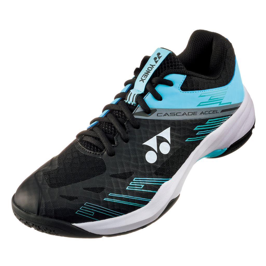 Yonex Power Cushion Cascade Accel (Black/Blue) WIDE Badminton Shoes