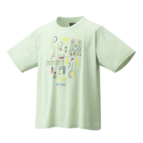Yonex 2024 Paris Olympic Souvenir UNISEX T Shirt (Powder Green)