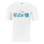 Victor Cartoon Series Unisex T Shirt (White) [CLEARANCE]