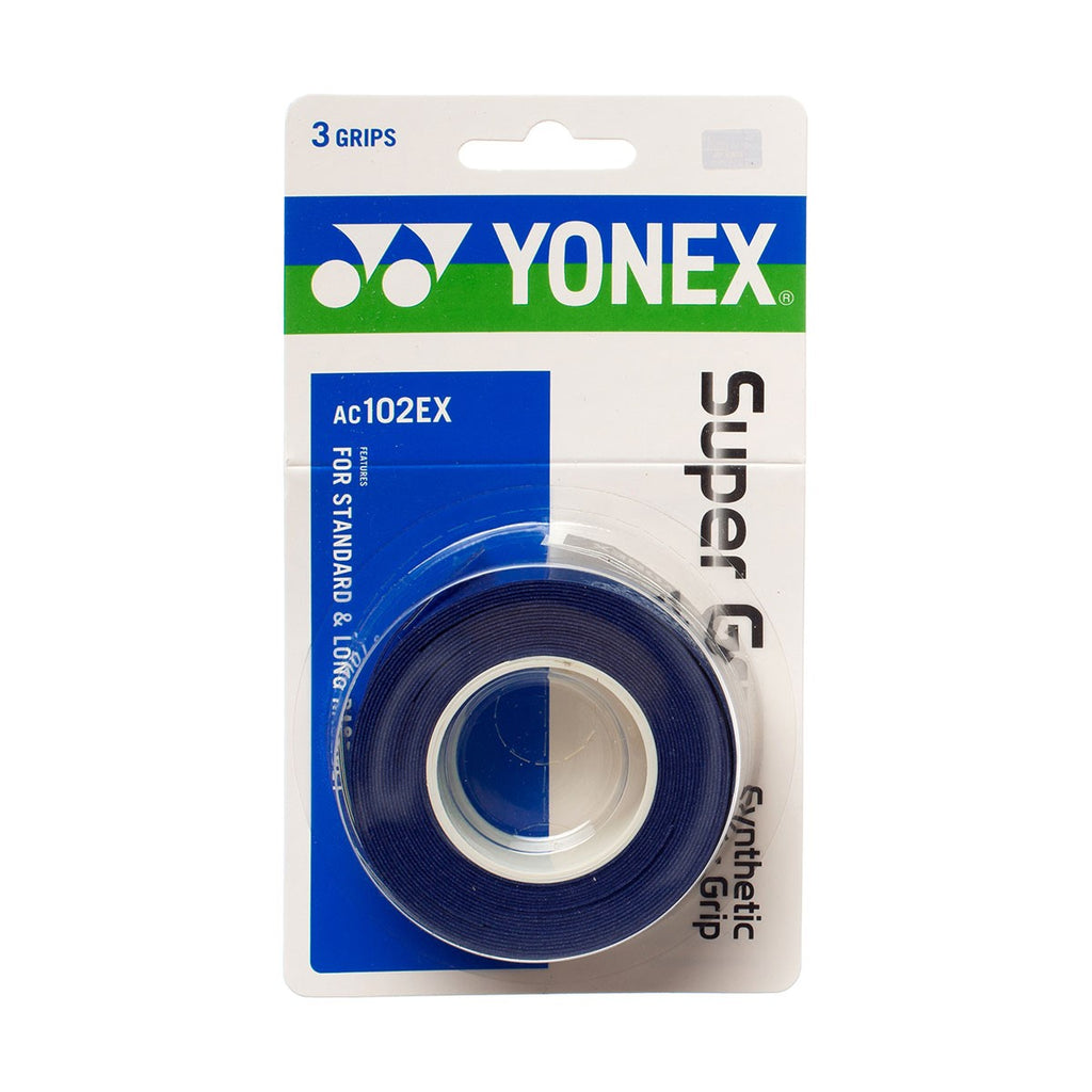 Yonex AC102EX Super Grap (3 wraps) Deep Blue – Badminton Click
