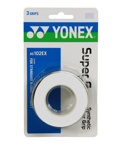 Yonex AC102EX Super Grap（3包裹）白色