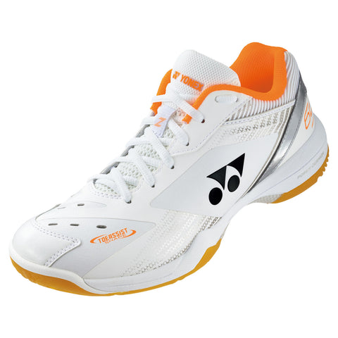 Yonex Power Cushion 65Z 3 WIDE（白色/橙色）男女通用羽毛球鞋