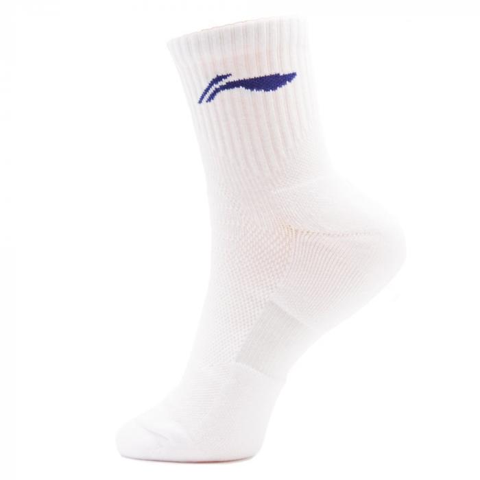 Li Ning Sports Socks White/Blue (Free Size)