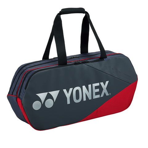 Yonex Pro Tournament Rectangular Racquet Bag (Grayish Pearl)
