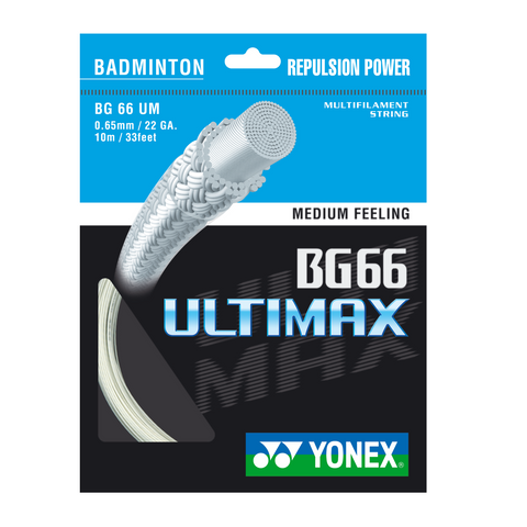 Yonex BG66 Ultimax Badminton String (Reel - 200m) - By brand - STRINGS -  BADMINTON